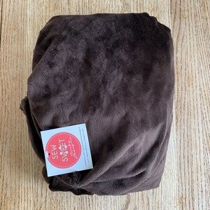 NWT Sew Sweet Minky Crib Sheet
